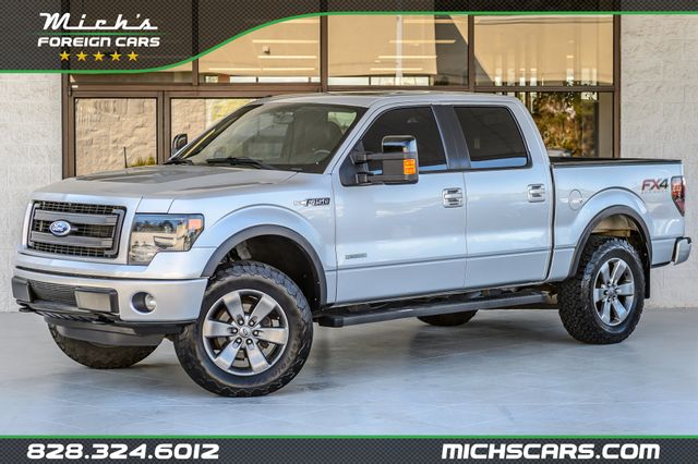 2013 Ford F-150 F150 FX4 CREWCAB - LEATHER - BACKUP CAM - BLUETOOTH - 23009739 - 0