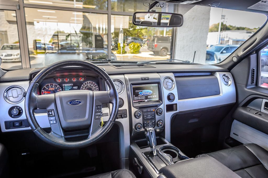 2013 Ford F-150 F150 FX4 CREWCAB - LEATHER - BACKUP CAM - BLUETOOTH - 23009739 - 21