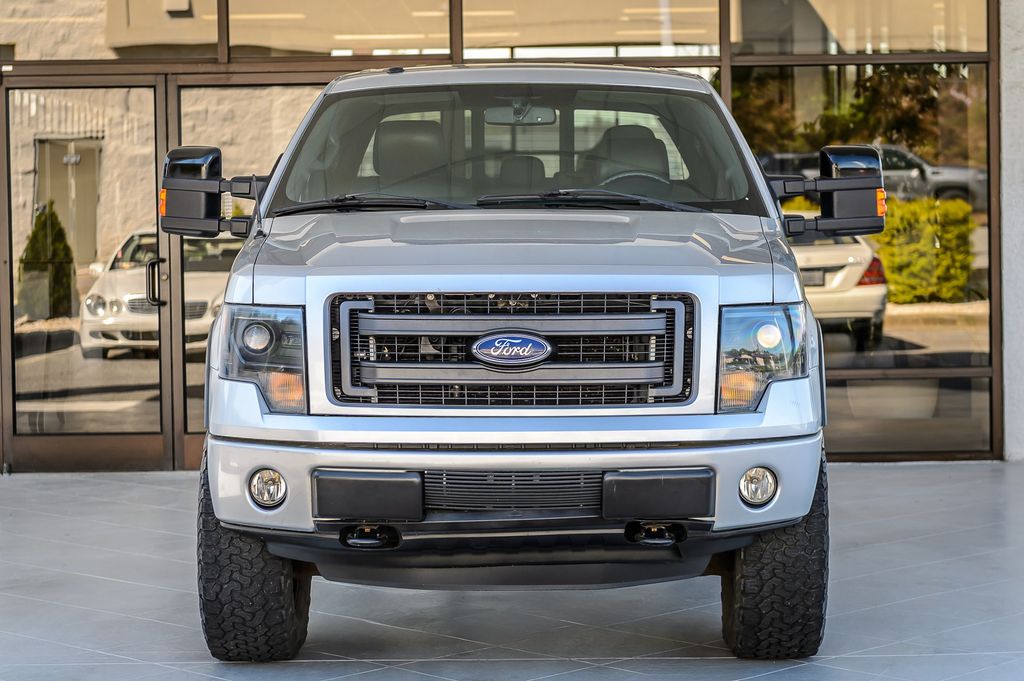 2013 Ford F-150 F150 FX4 CREWCAB - LEATHER - BACKUP CAM - BLUETOOTH - 23009739 - 4