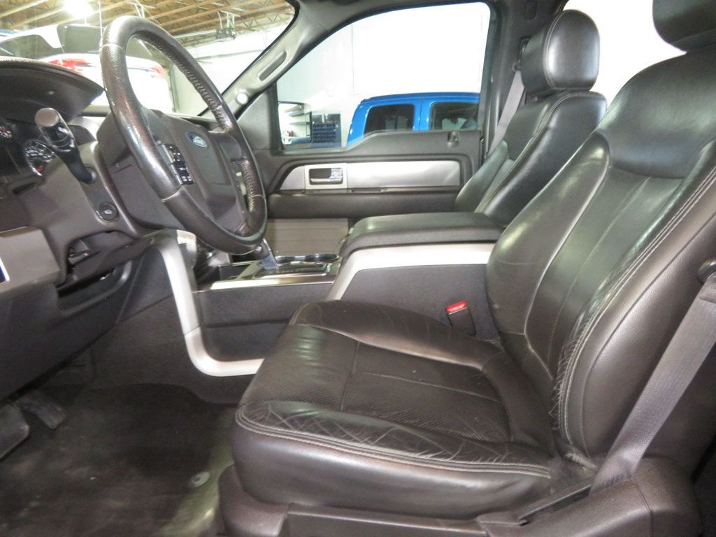 2013 Ford F-150 FX4 LIFTED SUPERCREW 4X4 EXTRA CLEAN LEATHER  - 23065223 - 17