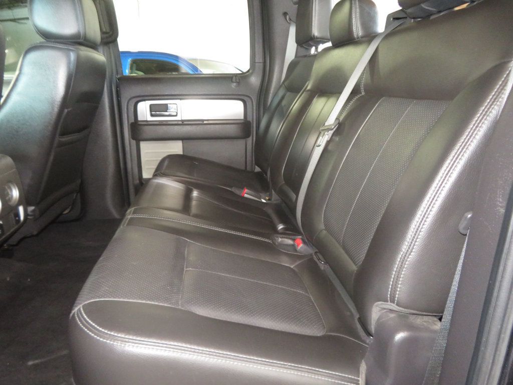 2013 Ford F-150 FX4 LIFTED SUPERCREW 4X4 EXTRA CLEAN LEATHER  - 23065223 - 25
