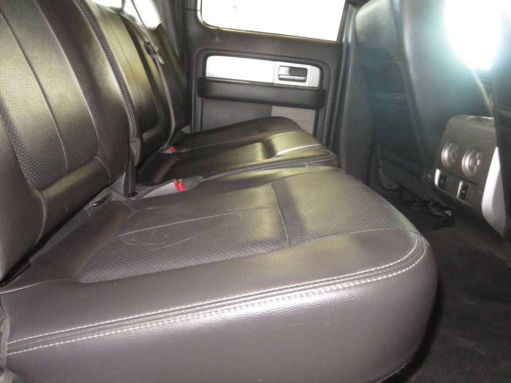 2013 Ford F-150 FX4 LIFTED SUPERCREW 4X4 EXTRA CLEAN LEATHER  - 23065223 - 28