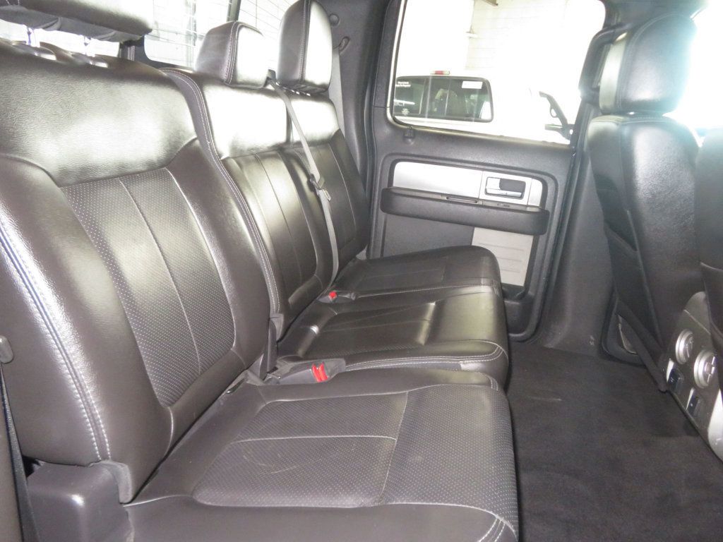 2013 Ford F-150 FX4 LIFTED SUPERCREW 4X4 EXTRA CLEAN LEATHER  - 23065223 - 30