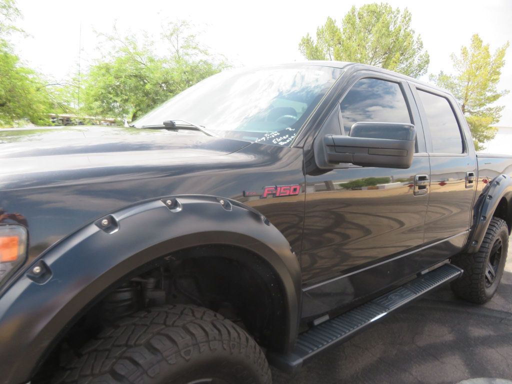 2013 Ford F-150 FX4 LIFTED SUPERCREW 4X4 EXTRA CLEAN LEATHER  - 23065223 - 7