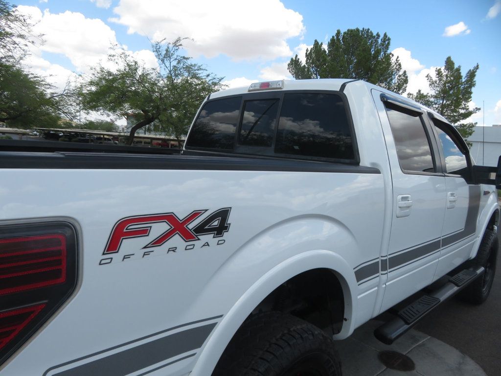 2013 Ford F-150 FX4 SUPERCREW LIFTED SUEDE INSERTS EXTRA CLEAN 3.5 LOW MILES  - 23023569 - 9