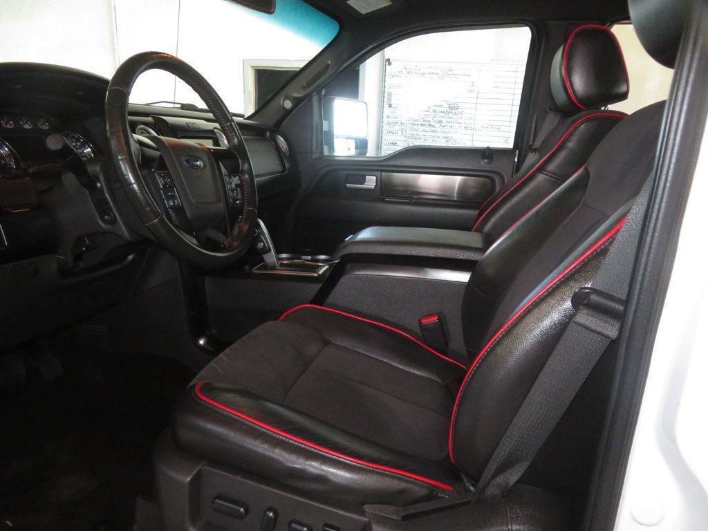 2013 Ford F-150 FX4 SUPERCREW LIFTED SUEDE INSERTS EXTRA CLEAN 3.5 LOW MILES  - 23023569 - 17