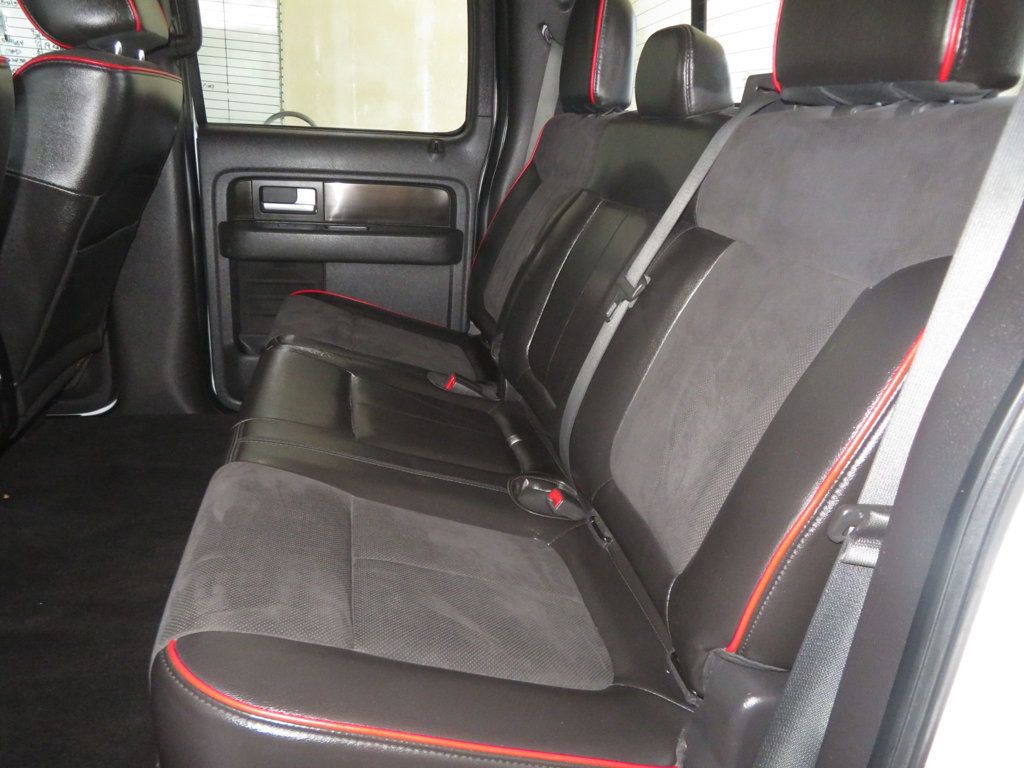 2013 Ford F-150 FX4 SUPERCREW LIFTED SUEDE INSERTS EXTRA CLEAN 3.5 LOW MILES  - 23023569 - 25