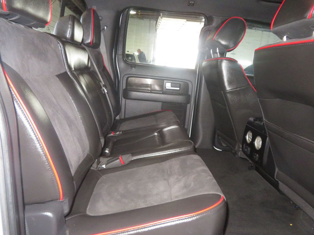 2013 Ford F-150 FX4 SUPERCREW LIFTED SUEDE INSERTS EXTRA CLEAN 3.5 LOW MILES  - 23023569 - 27
