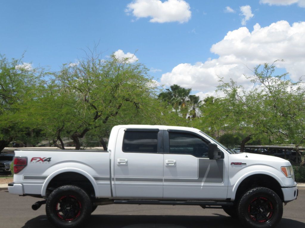 2013 Ford F-150 FX4 SUPERCREW LIFTED SUEDE INSERTS EXTRA CLEAN 3.5 LOW MILES  - 23023569 - 2