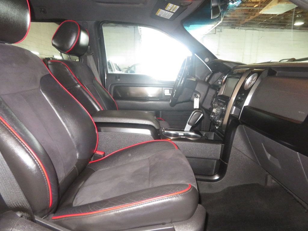2013 Ford F-150 FX4 SUPERCREW LIFTED SUEDE INSERTS EXTRA CLEAN 3.5 LOW MILES  - 23023569 - 32