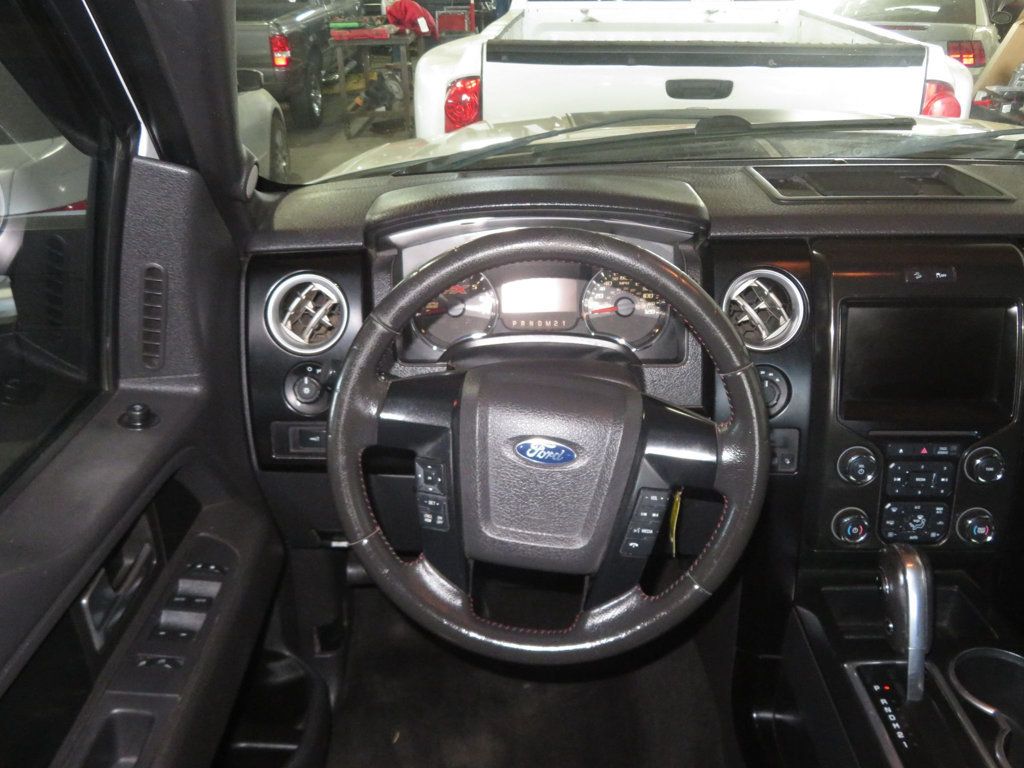 2013 Ford F-150 FX4 SUPERCREW LIFTED SUEDE INSERTS EXTRA CLEAN 3.5 LOW MILES  - 23023569 - 37