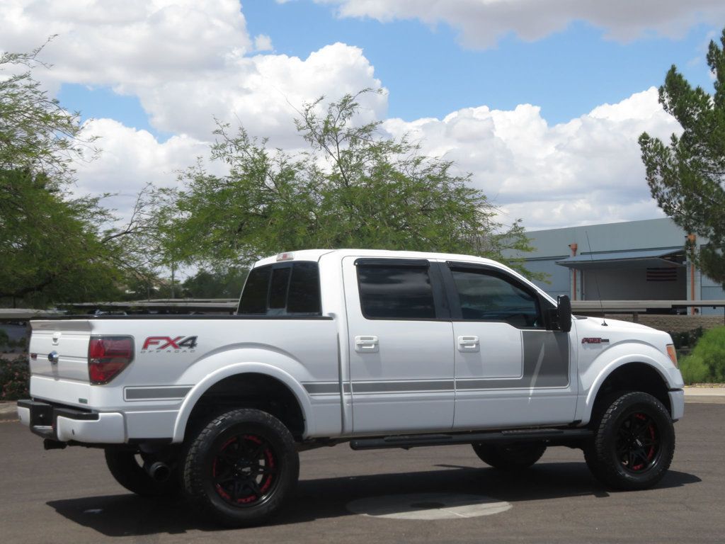 2013 Ford F-150 FX4 SUPERCREW LIFTED SUEDE INSERTS EXTRA CLEAN 3.5 LOW MILES  - 23023569 - 5