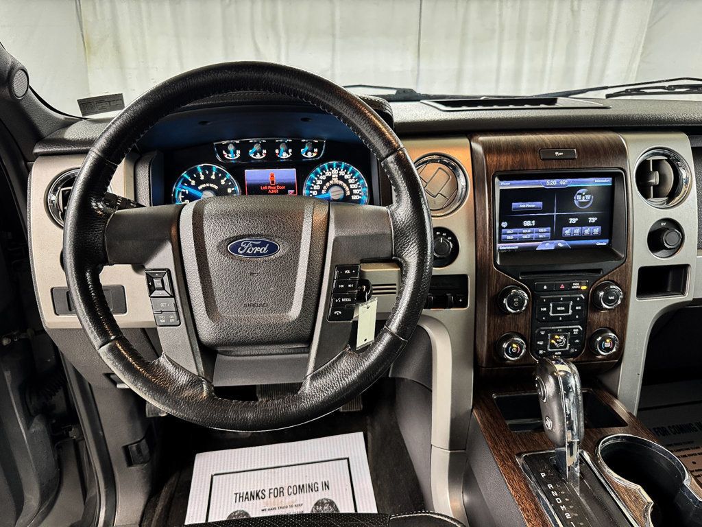 2013 Ford F-150 SUPER CREW LARIAT 4X4 - 23000951 - 10