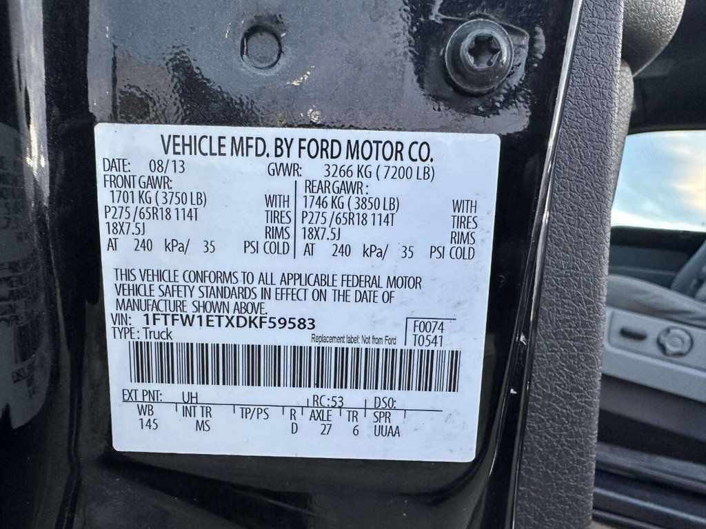 2013 Ford F-150 XLT 4x4 4dr SuperCrew Styleside 5.5 ft. SB - 22972936 - 26