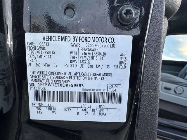 2013 Ford F-150 XLT 4x4 4dr SuperCrew Styleside 5.5 ft. SB - 22972936 - 26