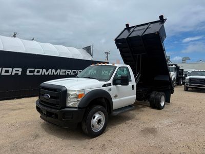 2013 Ford F-450 Flatbed Dump Truck