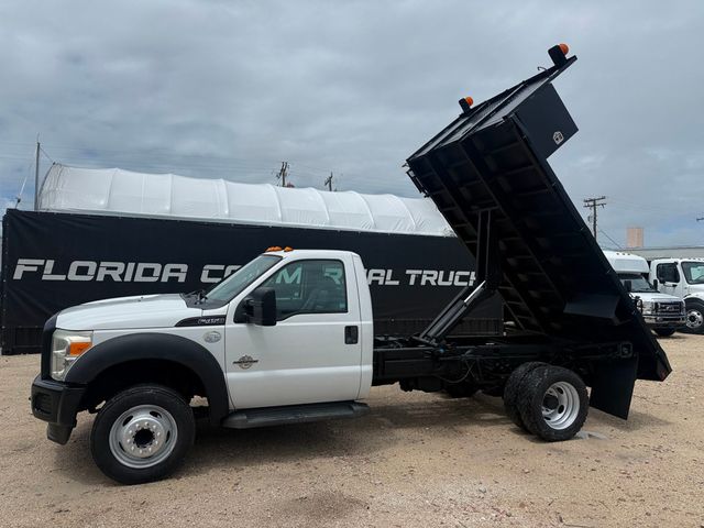 2013 Ford F-450 Flatbed Dump Truck  - 23010802 - 1