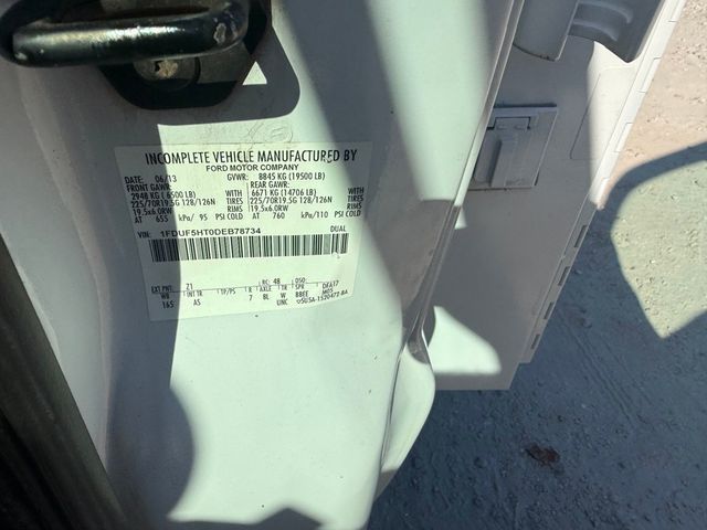 2013 Ford F-550 4X4 Enclosed Utility Service Truck  - 22990296 - 9