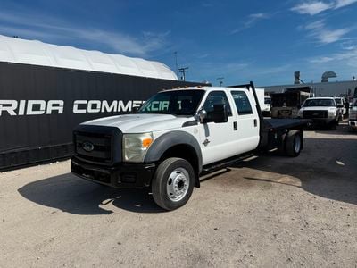 2013 Ford F-550 Crew Cab Gooseneck Flatbed