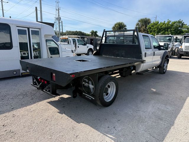 2013 Ford F-550 Crew Cab Gooseneck Flatbed  - 23088109 - 4