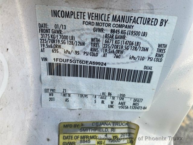 2013 Ford F-550 Super Duty XLT 2dr Regular Cab LB Chassis - 21405200 - 8