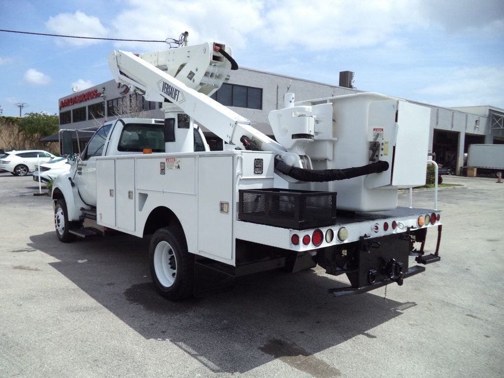 2013 Ford F-650 Gas 40ft Versalift Articulated Telescopic Boom Bucket Truck - 22828971 - 10