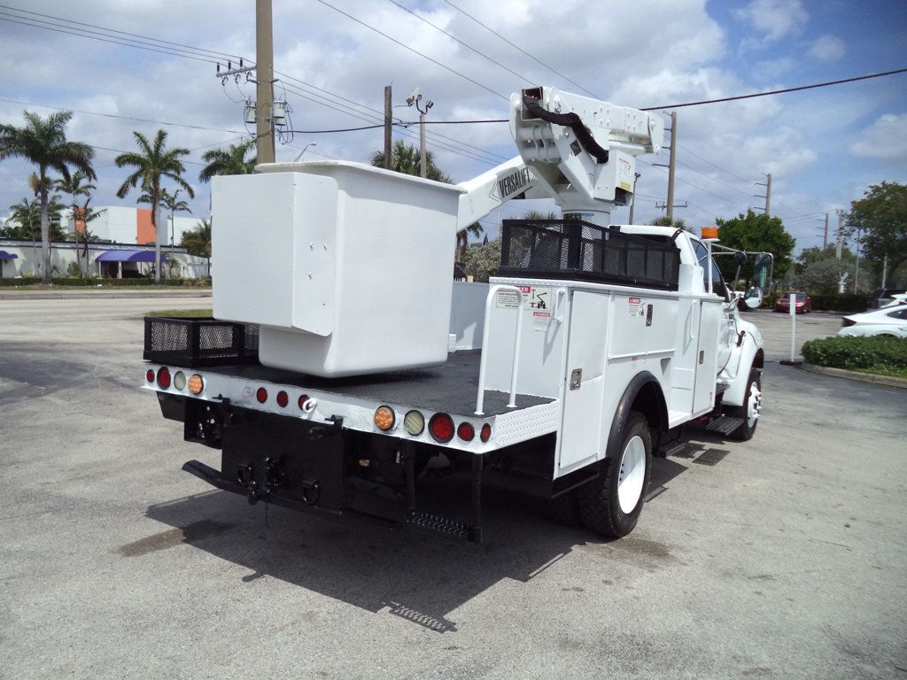 2013 Ford F-650 Gas 40ft Versalift Articulated Telescopic Boom Bucket Truck - 22828971 - 8