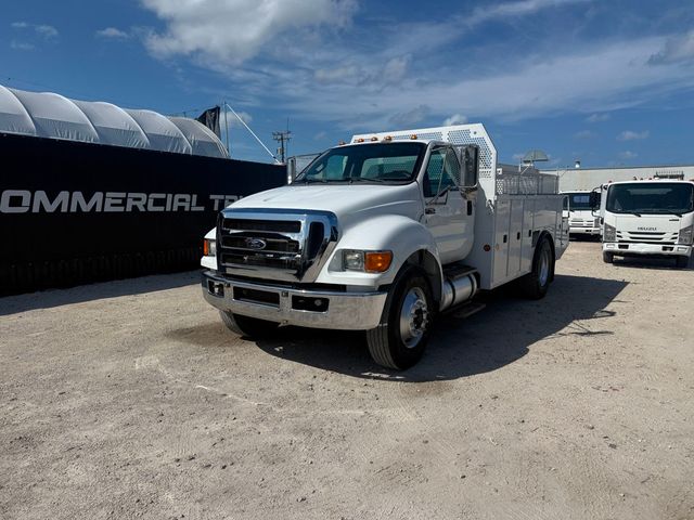 2013 Ford F-750 URD Utility Flatbed  - 23013160 - 0