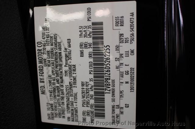 2013 Ford Mustang 2dr Coupe Shelby GT500 - 22973299 - 48