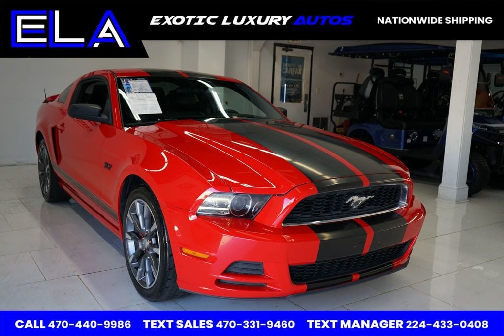 2013 Ford Mustang CALIFORNIA PACKAGE! GT PREMIUM! 6 SPEED MANUAL! CLEAN TEXAS CAR - 22621687 - 14