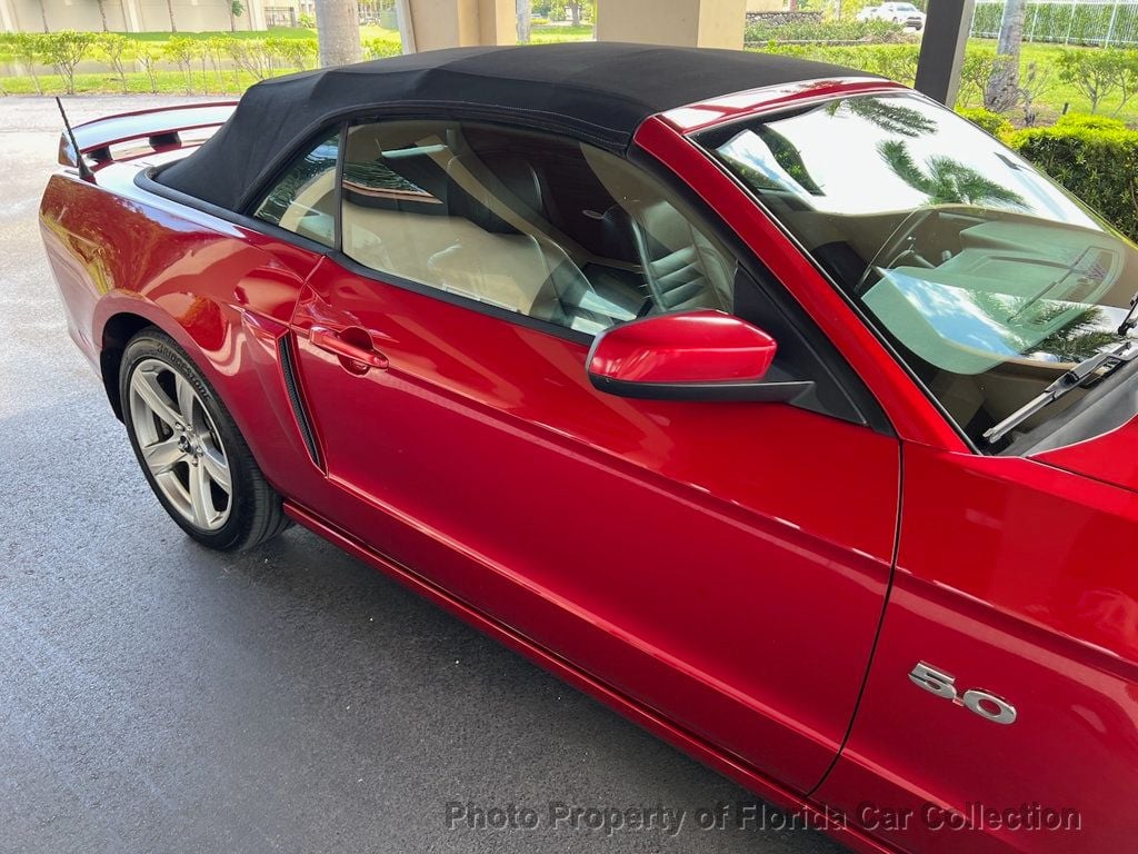 2013 Ford Mustang Convertible GT Premium Automatic - 22931022 - 70