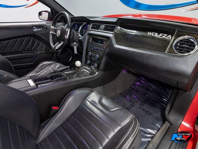 2013 Ford Mustang PREMIUM GT, 6-SPD MANUAL, RECARO LEATHER SEATS, LTD SLIP AXLE - 22978369 - 24