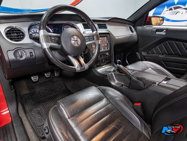 2013 Ford Mustang PREMIUM GT, CLEAN CARFAX, 6-SPD MANUAL, HEATED SEATS - 23004917 - 13