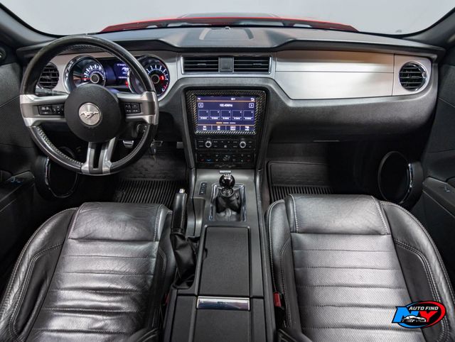 2013 Ford Mustang PREMIUM GT, CLEAN CARFAX, 6-SPD MANUAL, HEATED SEATS - 23004917 - 1