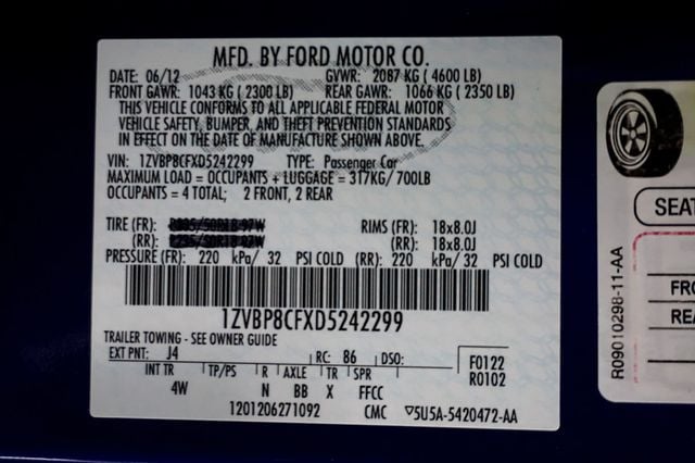 2013 Ford Mustang *RS3* *Roush Stage 3* *Supercharged* *6-Speed Manual* - 23015409 - 16