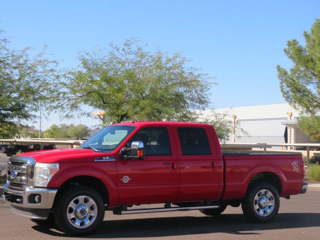 2013 Used Ford Super Duty F-250 SRW 4X4 CREWCAB LARIAT LOW MILES  POWERSTROKE DIESEL EXTRA CLEAN at Myrick Motors Serving Phoenix, AZ, IID  22194242