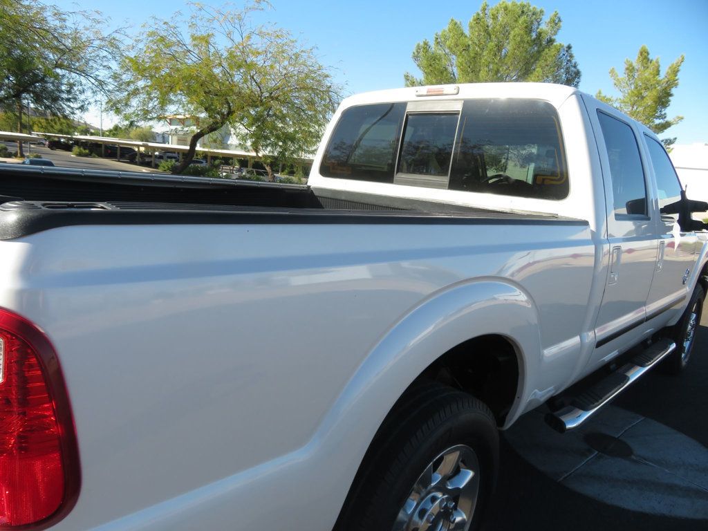 2013 Ford Super Duty F-250 SRW 4X4 POWERSTROKE LARIAT DIESEL CREWCAB 1OWNER AZ TRUCK DIESEL  - 22672420 - 9