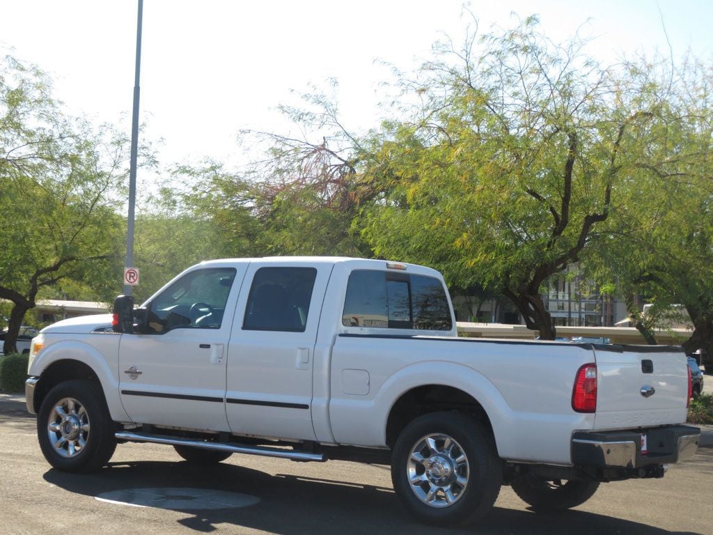 2013 Ford Super Duty F-250 SRW 4X4 POWERSTROKE LARIAT DIESEL CREWCAB 1OWNER AZ TRUCK DIESEL  - 22672420 - 4