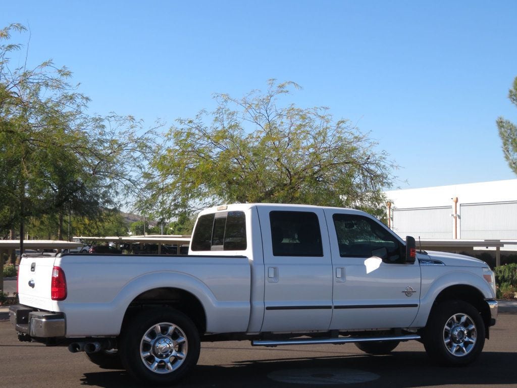 2013 Ford Super Duty F-250 SRW 4X4 POWERSTROKE LARIAT DIESEL CREWCAB 1OWNER AZ TRUCK DIESEL  - 22672420 - 5