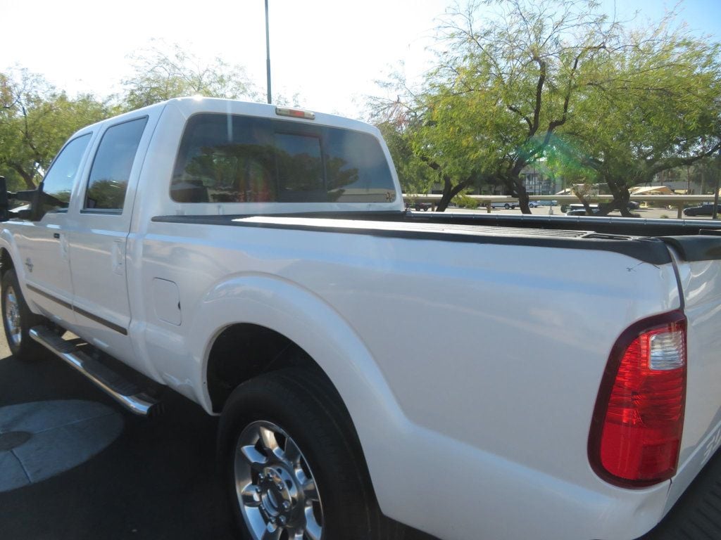 2013 Ford Super Duty F-250 SRW 4X4 POWERSTROKE LARIAT DIESEL CREWCAB 1OWNER AZ TRUCK DIESEL  - 22672420 - 6