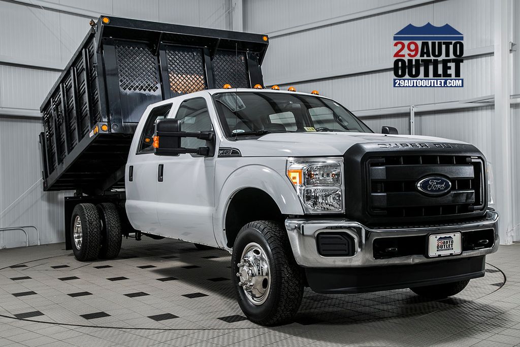 2013 Ford Super Duty F-350 DRW Cab-Chassis F350 4X4 STAKE DUMP - 16167017 | Video 1
