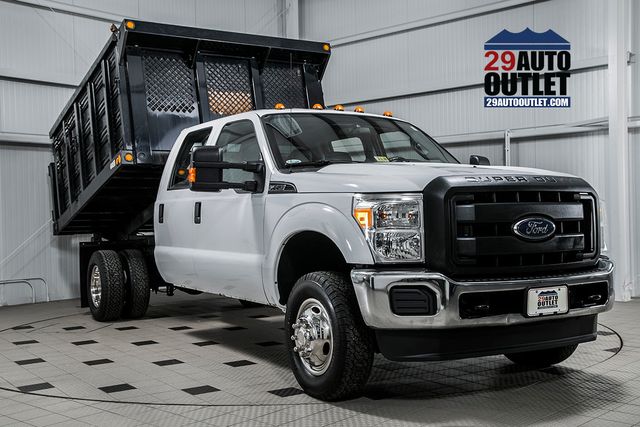 2013 Ford Super Duty F-350 DRW Cab-Chassis F350 4X4 STAKE DUMP - 16167017 - 0