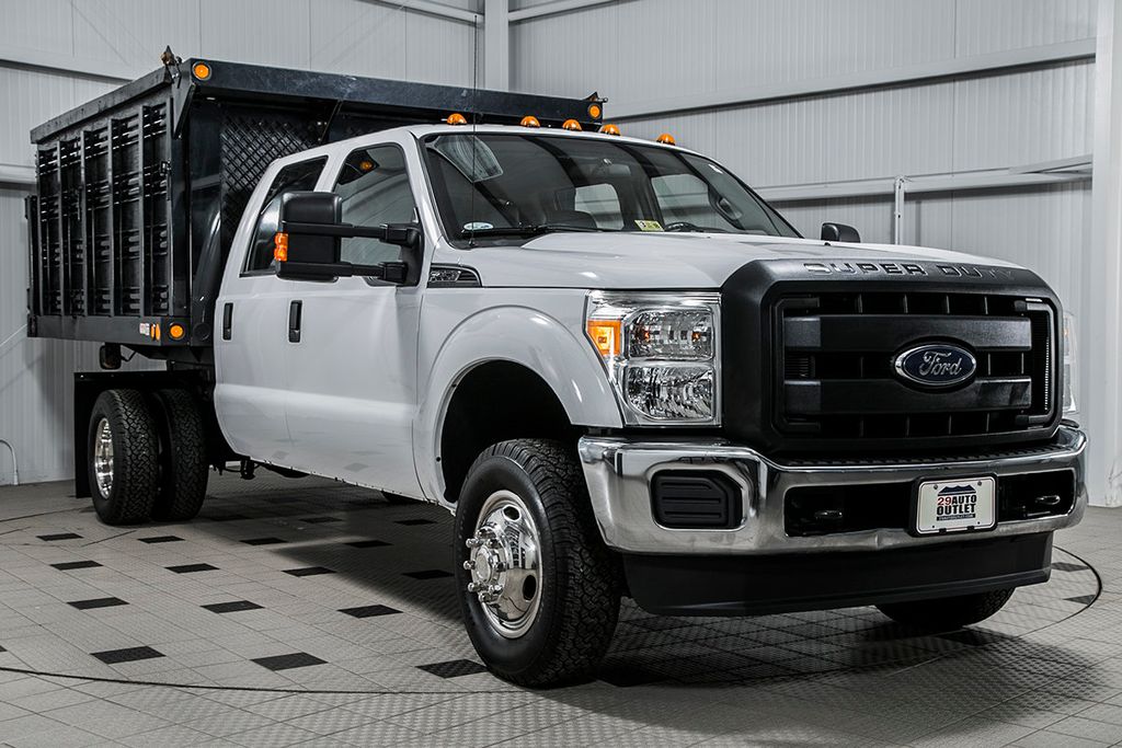 2013 Ford Super Duty F-350 DRW Cab-Chassis F350 4X4 STAKE DUMP - 16167017 - 1