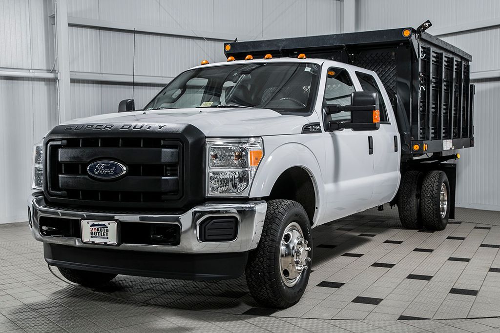 2013 Ford Super Duty F-350 DRW Cab-Chassis F350 4X4 STAKE DUMP - 16167017 - 3