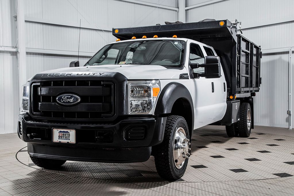 2013 Ford Super Duty F-450 DRW Cab-Chassis F450 11' LANDSCAPE DUMP - 15728834 - 3