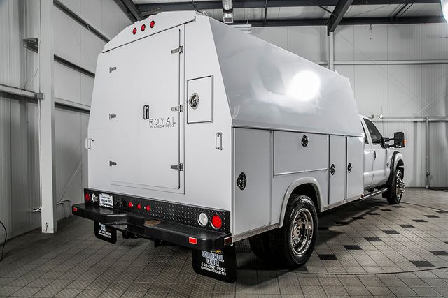 2013 Ford Super Duty F-450 DRW Cab-Chassis F450 CREW CAB 4X4 * 6.7 POWERSTROKE * 11' ROYAL KUV * 1 OWNER - 17149978 - 2