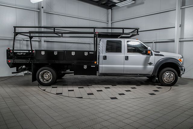 2013 Ford Super Duty F-550 DRW F550 CREW 4X4 * 6.7 POWERSTROKE * CONCRETE BODY * LOCAL TRUC - 16074953 - 1