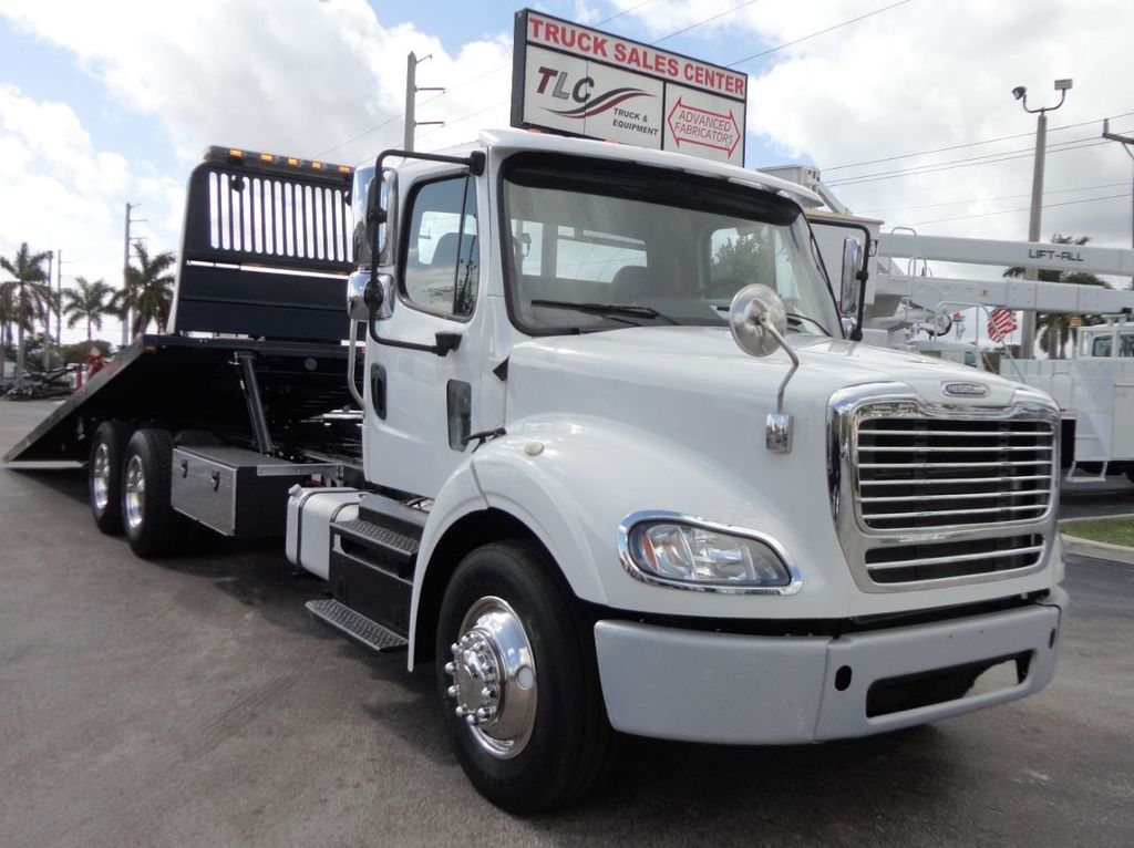 2013 Freightliner BUSINESS CLASS M2 *NEW* 28FT JERRDAN 10TON INDUSTRIAL ROLLBACK TOW TRUCK - 18619657 - 4