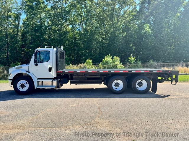 2013 Freightliner M2 JUST 32k MILES! TANDEM AXLE LONG FLATBED SUPER NICE UNIT! FINANCE OR LEASE! - 23017566 - 17