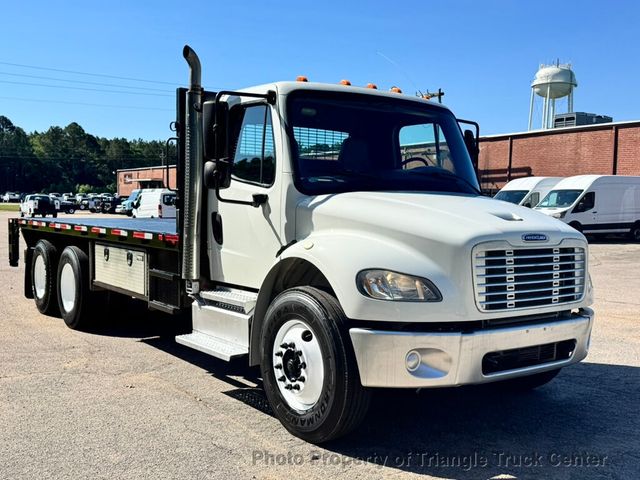 2013 Freightliner M2 JUST 32k MILES! TANDEM AXLE LONG FLATBED SUPER NICE UNIT! FINANCE OR LEASE! - 23017566 - 3